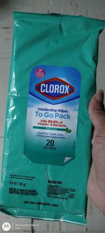 Clorox® Disinfecting Wipes₃-Flex Pack