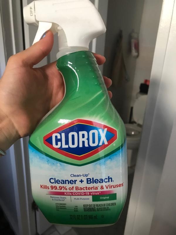 Clorox Clean-Up Cleaner + Bleach, 32 Oz Bottle, 9/Carton - CLO31221