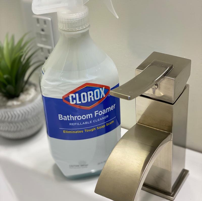 Clorox® Bathroom Foamer Refillable Cleaner Starter Kit