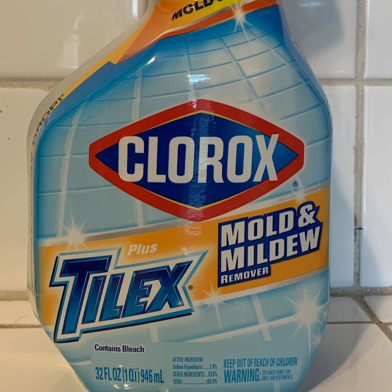 Clorox Plus Tilex Mold and Mildew Remover, Spray Bottle, 32 Ounce