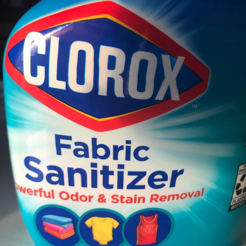 Clorox Fabric Sanitizer Powerful Odor and Stain Remover 16 fl oz spray