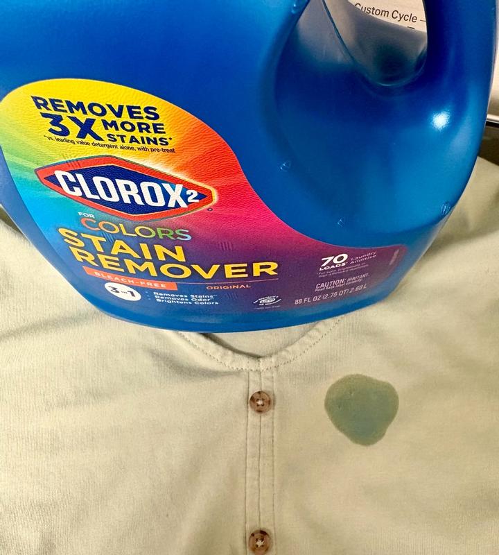 Clorox 2 for Colors Stain Remover and Laundry Additive, Bleach