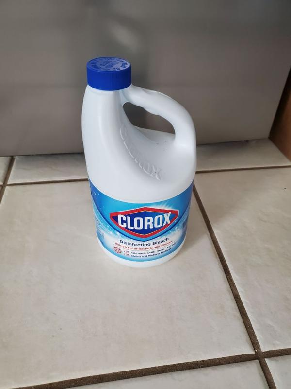 Clorox Splash-Less Clean Linen Concentrated Formula Bleach, 40 OZ Bottle