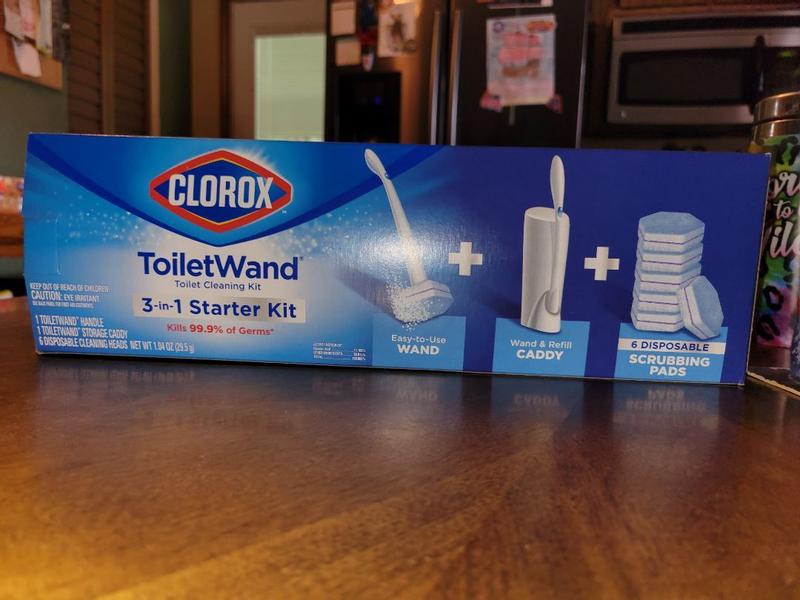 Clorox Toilet Wand Kit - 6 refill heads