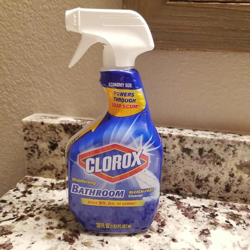 Clorox Disinfecting Bathroom Cleaner Spray Bottle, 30 fl oz - Kroger