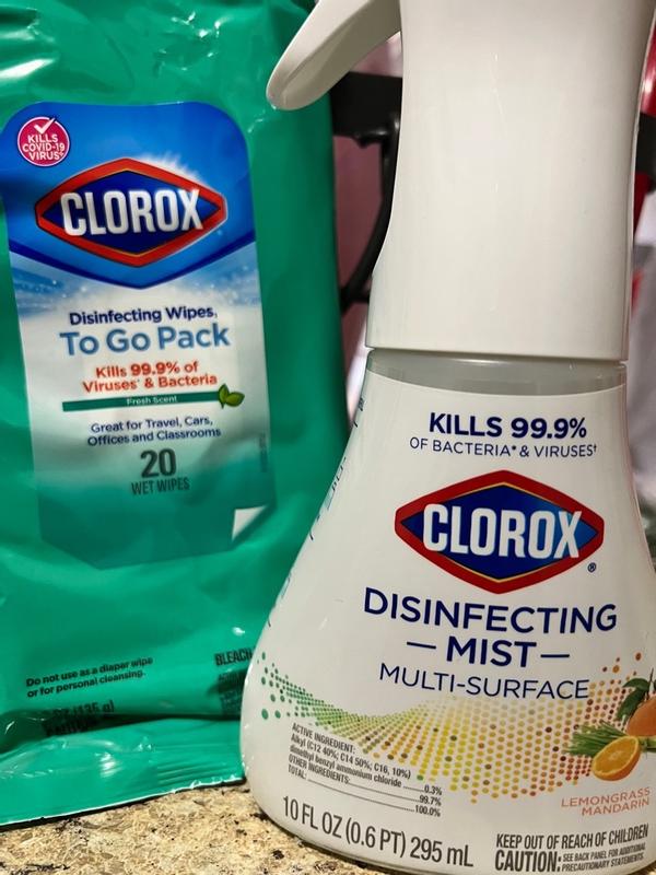 Disinfectant Wipes for Travel and On the Go