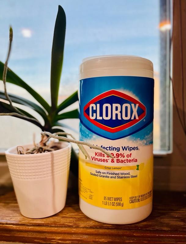 Clorox Crisp Lemon and Fresh Scent Disinfecting Wipes Value Pack, 225 ct -  Fred Meyer