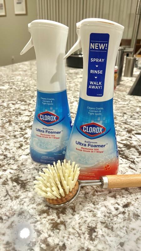 Clorox Bathroom Ultra Foamer, Rain Clean, 16 Fluid Ounces