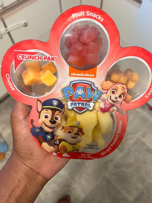 Crunch Pak Paw Patrol Apples, Cheddar Cheese, Fruit Snacks