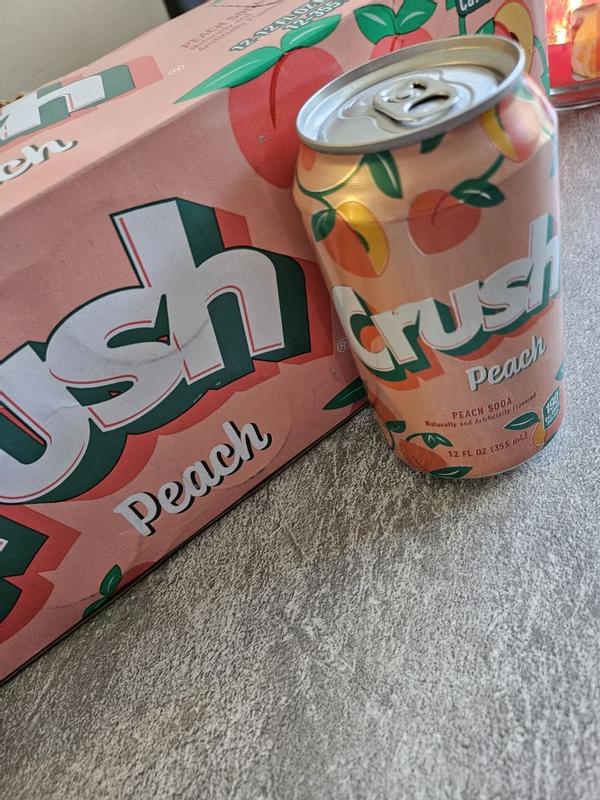 Buy Crush Peach Soda, 16.9 fl oz Bottles, 6 pk from Dollar General