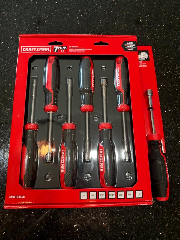 SHELL CM 7PC MM/SAE NUT DRIVER SET
