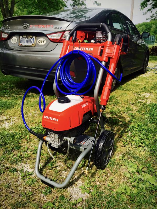 CRAFTSMAN 2400 PSI Cold Water Electric in the Pressure Washers