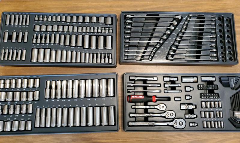 Craftsman OVERDRIVE 284-Piece Mechanic's Tool Set - Metric/SAE, Gunmetal Chrome