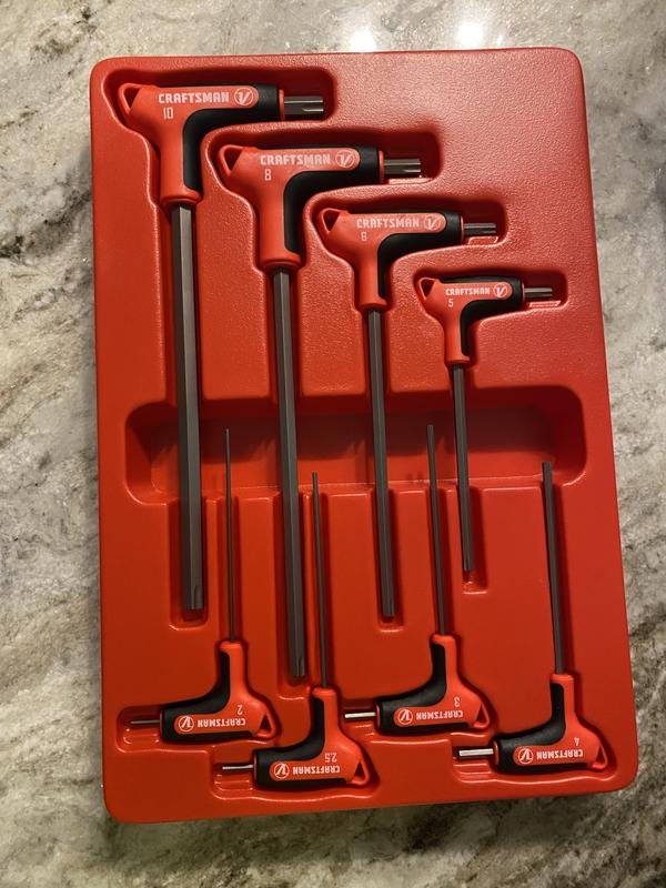 V-Series™ x-tract Technology Metric T-handle Set (8-piece)