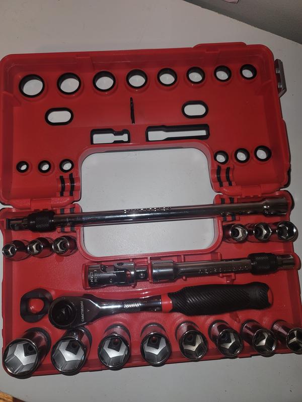 専用　18本セット3/0 5/0 ×3 6/04 6/07 ×6 CRAFTSMAN V-Series™ 3/8-Inch Drive 6-Point Metric Tool Set