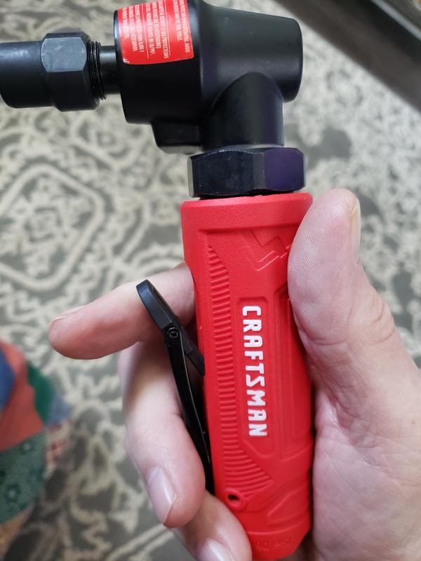 Craftsman right deals angle die grinder