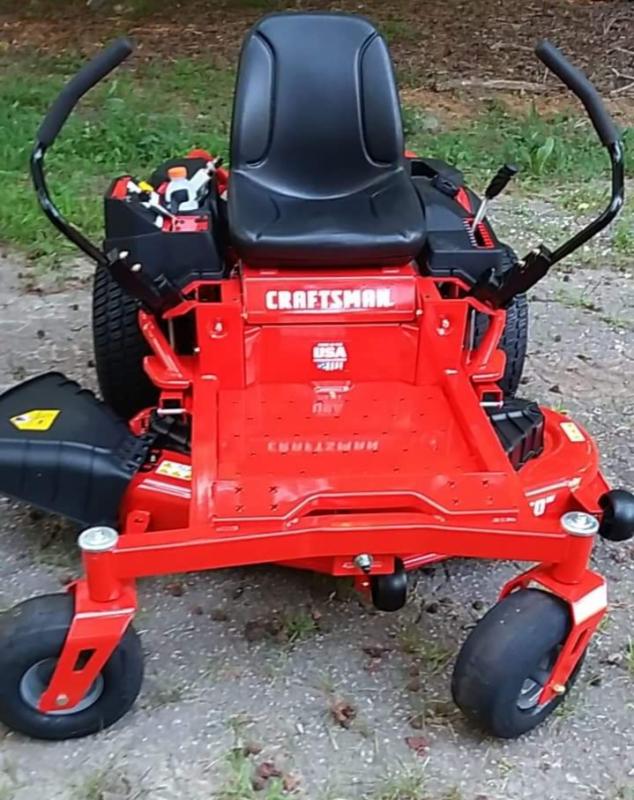 Craftsman z550 reviews sale