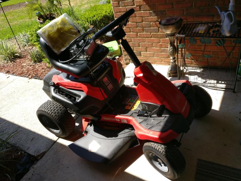 Craftsman discount e150 mower