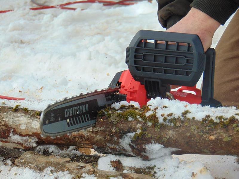 Corded 14-Inch Electric Chainsaw (8 Amp)