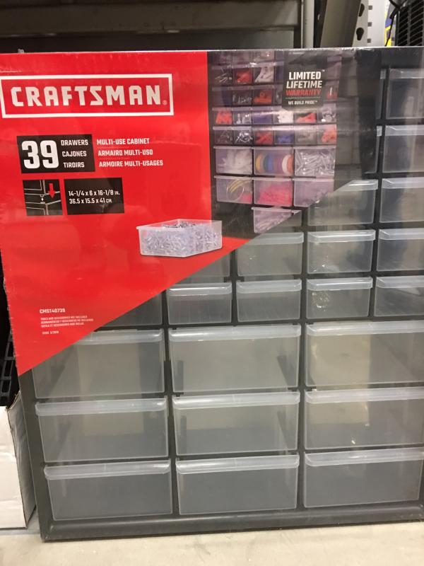 Craftsman 39 Drawer Bin System