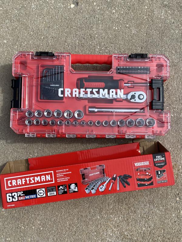 Craftsman 63 store piece tool set