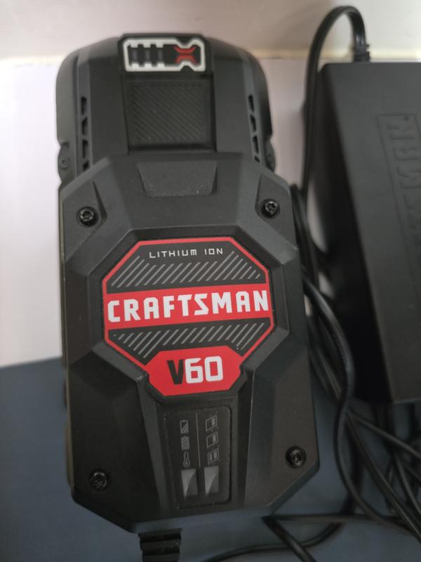 CRAFTSMAN 60 Volt Lithium Ion li ion in the Cordless Power Equipment Batteries Chargers department at Lowes