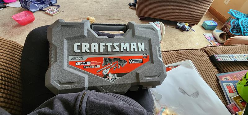 Craftsman 49-Piece OVERDRIVE Mechanics Tool Set - CMMT99049L
