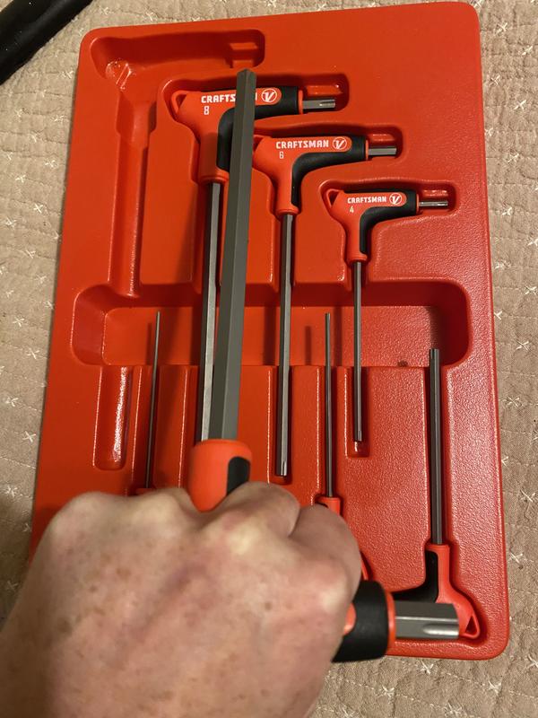 V-Series™ x-tract Technology Metric T-handle Set (8-piece)