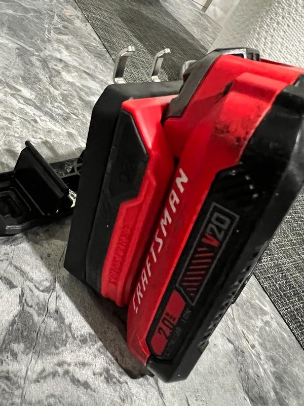 CRAFTSMAN VERSATRACK 3 -Piece 3.75-in RED/BLACK Plastic Multipurpose ...