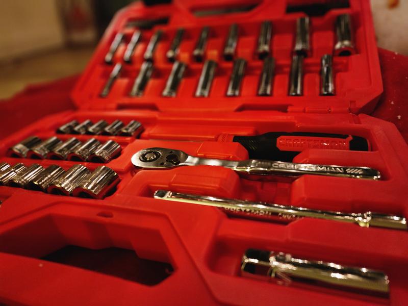 CRAFTSMAN Standard (SAE) and Metric Mechanics Tool Set with