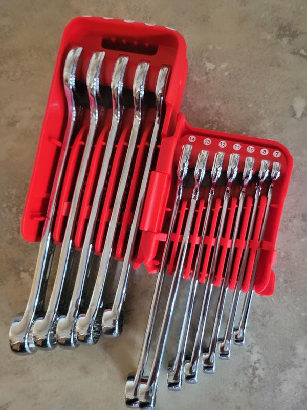 Craftsman Evolv 7pc Combination Metric 12 Point Wrench Set with Roll Pouch 12353