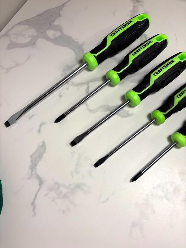 Hi-Vis Screwdriver Set (5 Pc)