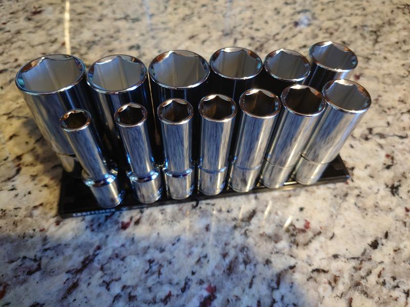 Craftsman 6 point deep deals socket set