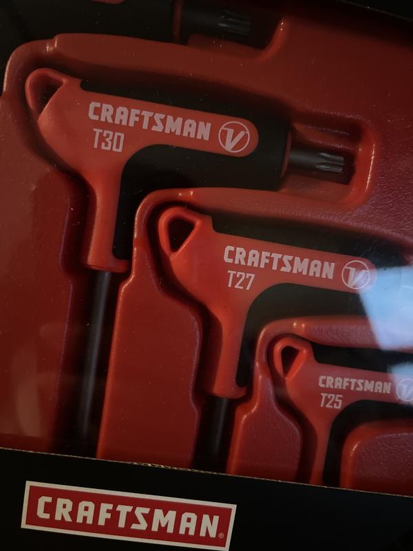 CRAFTSMAN® V-Series™ X-Tract Technology TORX™ T-Handle Set (7-Piece)