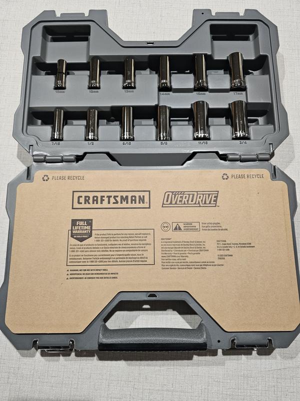 Craftsman 49-Piece OVERDRIVE Mechanics Tool Set - CMMT99049L