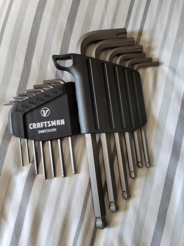 CRAFTSMAN Hexagonal Key Set - Metric - 8 Bits - Composite