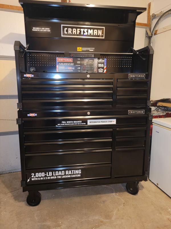 CRAFTSMAN Premium 2000 Series 51.5-in W x 24.5-in H 7-Drawer Steel Tool ...