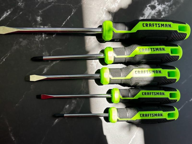 Hi-Vis Screwdriver Set (5 Pc)