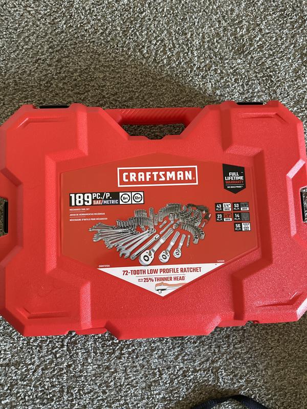 Craftsman deals 189 piece