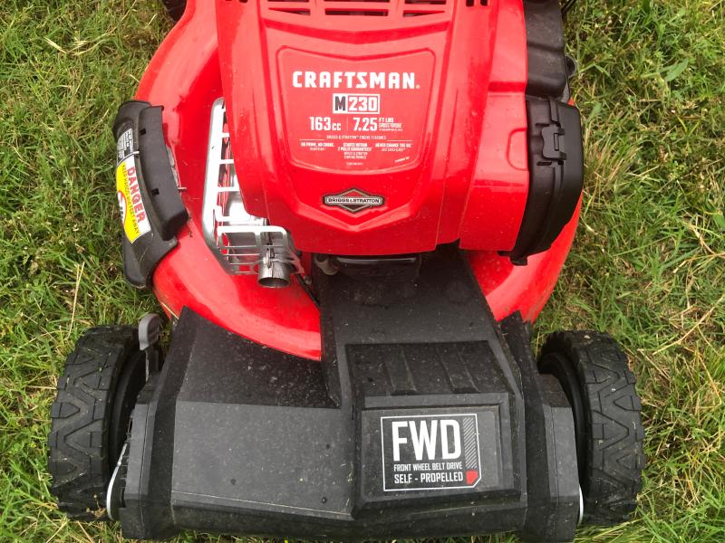 Craftsman m230 self online propelled mower