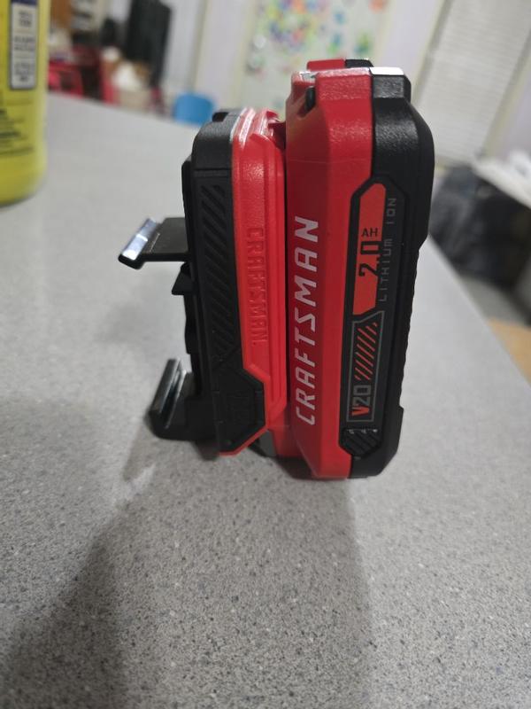 CRAFTSMAN VERSATRACK 3 -Piece 3.75-in RED/BLACK Plastic Multipurpose ...