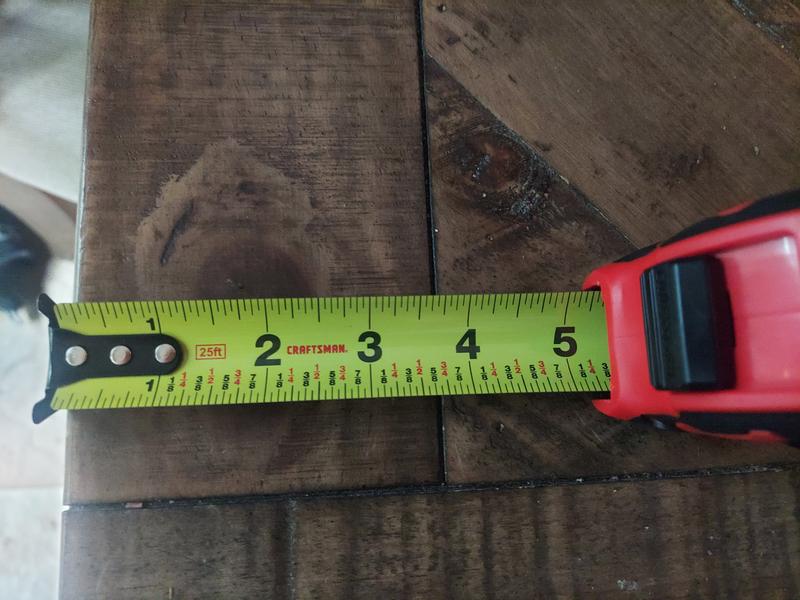 CRAFTSMAN Tape Measure, Self-Lock, 25-Foot (CMHT37225S),Red/Back