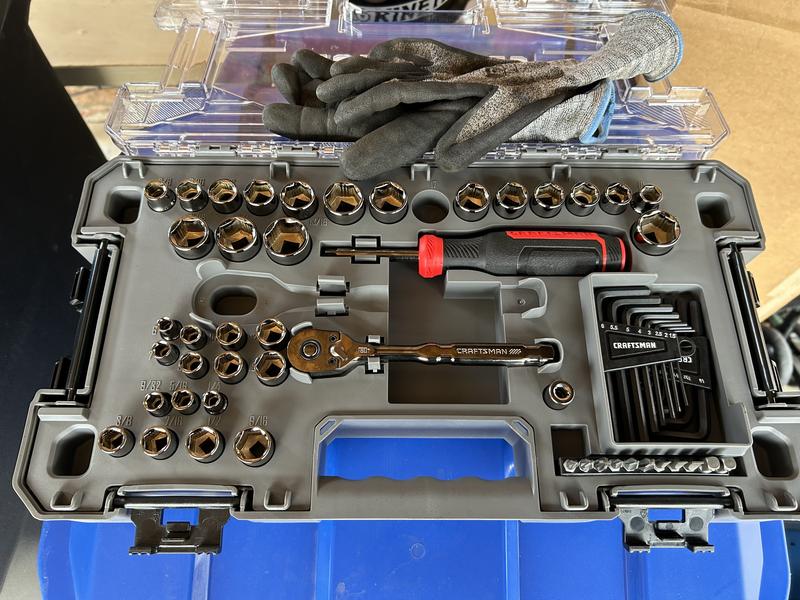 Craftsman 64-Piece OVERDRIVE Mechanics Tool Set - CMMT99064