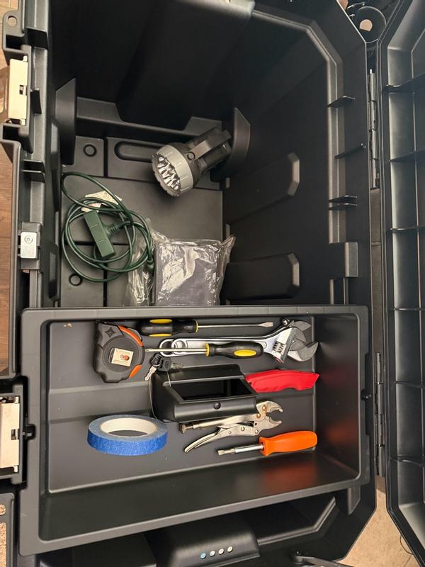 37-in Wheeled Lockable Tool Box (50 gal)