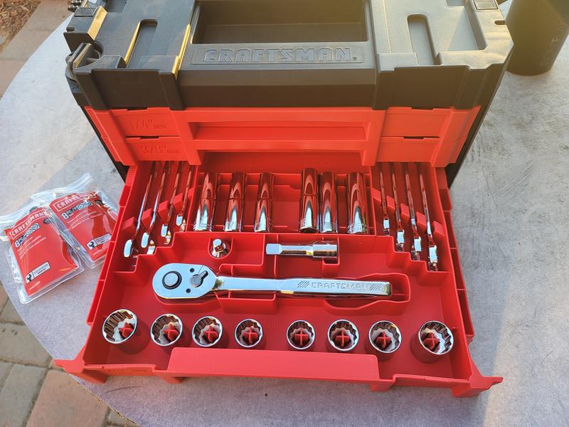 Craftsman VERSASTACK 262-Piece 3-Drawer Mechanic Tool Set CMMT45307  Blain's Farm  Fleet