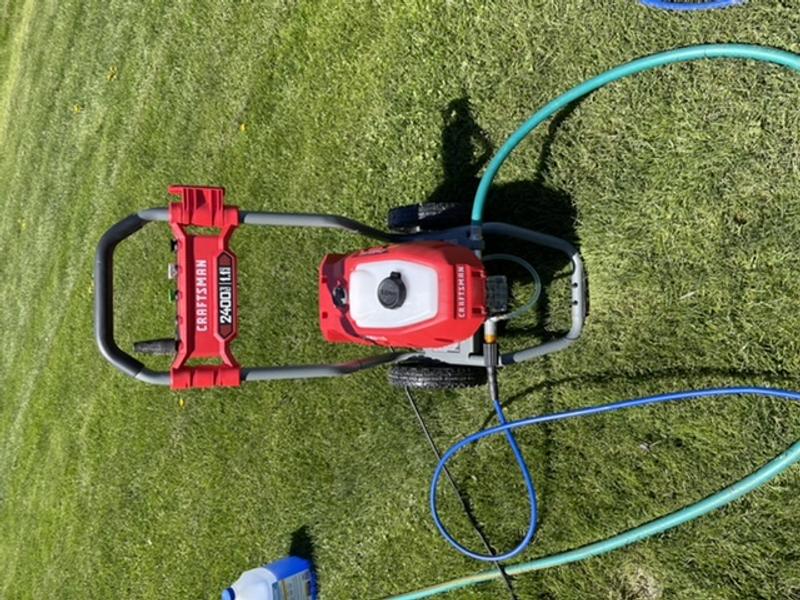 2 400 Max Psi Electric Cold Water Pressure Washer Cmepw2400 Craftsman
