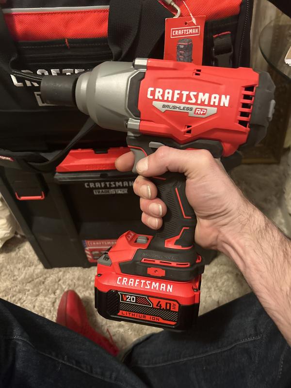 CRAFTSMAN 20 volt Max Variable Speed Brushless 1 2 in Drive