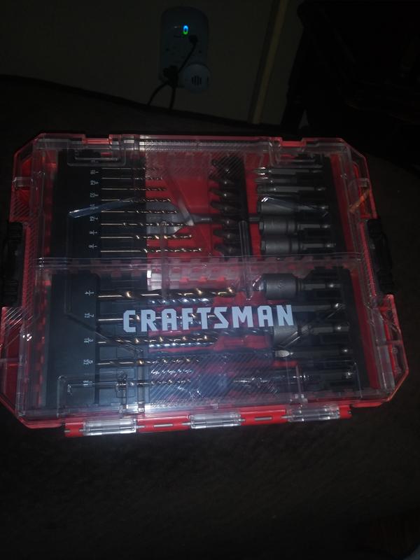 CRAFTSMAN Screwdriver Bit Set 60 -Piece in the Screwdriver Bits
