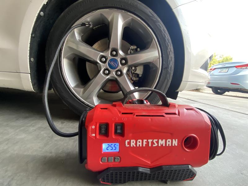 Craftsman 120 lithium ion store air inflator