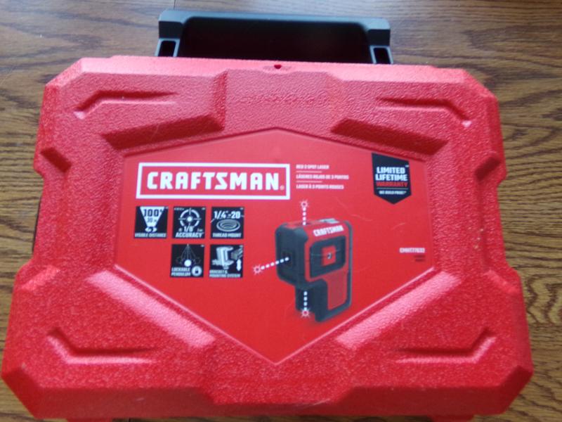 CRAFTSMAN Red 36-ft Self-Leveling Outdoor Line Generator Laser